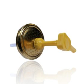 Mézadagoló pumpa fém tetővel