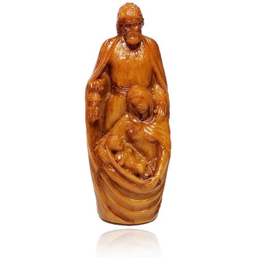 MVF024	Szent család méhviasz figura tömjénnel