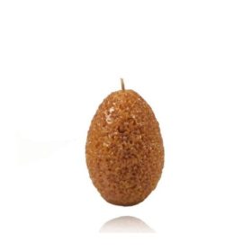 MVH014	Nagy, virágos húsvéti tojás méhviasz gyertya