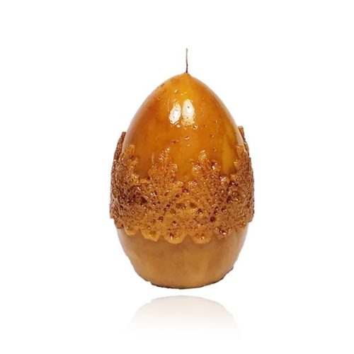 MVH067	Tojás mintával- méhviasz gyertya