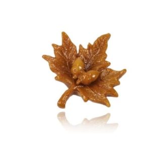MVU055	Tölgy levél makkal méhviasz gyertya